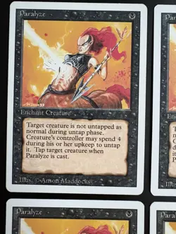 MTG | 4x Paralyzed | Revised Edition | Magic The Gathering | *Kult - Image 2