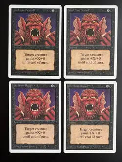MTG | 4x Howl from Beyond | Unlimited Edition | Magic The Gathering | *Kult - Image 1