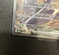 Pokemon Cynthia's Garchomp EX 232/182 Destined Rivals Full Art Holo Rare Card - Image 2