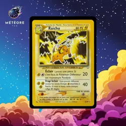 Carte Pokemon Raichu 21/64 Neo Revelation Wizards Francaise - Image 1