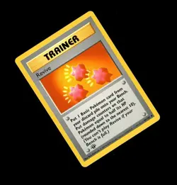 1999 WOTC POKEMON 1st Edition SHADOWLESS REVIVE TRAINER 89/102 LP! - Image 1