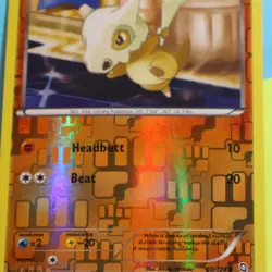 Cubone 60/124 Pokemon Dragons Exaulted Reverse Holo - Image 2