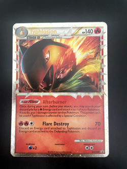 Pokemon Typhlosion TCG Heartgold Soulsilver HGSS09 Prime Promo LP - Image 1