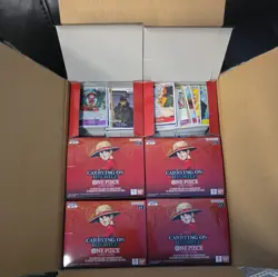 One Piece TCG OP13 Carrying On His Will Case Empty Lot Bulk only 12 boxes - Image 2