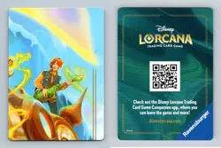 Middle Right - Lorcana Azurite Sea 2024 Disney Puzzle Piece TCG - Image 1