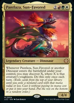 Pantlaza, Sun-Favored - Foil - Commander: The Lost Caverns of Ixalan #0004 MTG M - Image 1