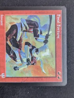 Final Fortune - Mirage - NM - MTG - Magic the Gathering - Red - Instant - Image 3