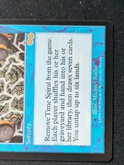 Time Spiral - Urza's Saga - NM - MTG - Magic the Gathering - Blue - Sorcery - Image 2