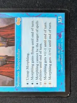 Morphling - Urza's Saga - LP - MTG - Magic the Gathering - Blue - Creature - Image 2