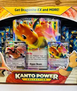 Pokemon TCG Kanto Power Collection Box English Dragonite Pidgeot Promo SEALED - Image 5