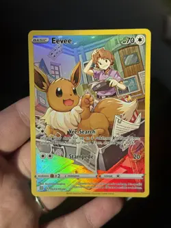 Pokemon TCG - Eevee Tg11/Tg30: Brilliant Stars Trainer Gallery Holo - Image 1