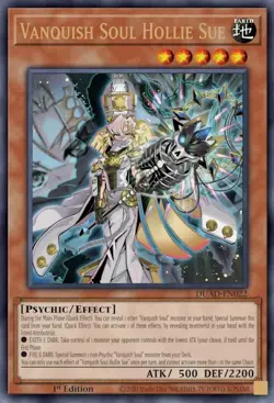 Yugioh! Vanquish Soul Hollie Sue *STARLIGHT* DUAD-EN022- SHIPS TODAY - Image 2