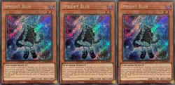 3x Spright Blue | POTE-EN003 | SCR | 1st Ed | NM | YuGiOh - Image 1