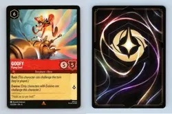 Goofy #123/204 Lorcana Azurite Sea 2024 Disney Rare TCG - Image 1