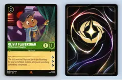 Olivia Flaversham #92/204 Lorcana Azurite Sea 2024 Disney Rare TCG - Image 1