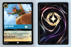 Nick Wilde #150/204 Lorcana Azurite Sea 2024 Disney Uncommon TCG - Image 1
