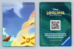 Top Middle - Lorcana Azurite Sea 2024 Disney Puzzle Piece TCG - Image 1