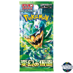 1 Pack Pokemon Card JPN Scarlet Violet Booster pack Mask of Change SV6 Sealed - Image 1