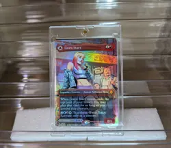 *Miscut* Gwen Stacy (Borderless) Foil SPM 202 - Marvel Magic The Gathering MTG - Image 1