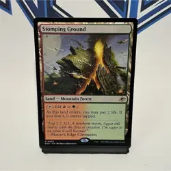 Magic: The Gathering Stomping Ground Land Rare Edge of Eternities 0258 Regular - Image 1