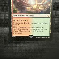 MTG Commercial District MKM 0259 R Regular Rare Land - Image 2
