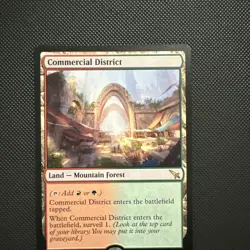 MTG Commercial District MKM 0259 R Regular Rare Land - Image 3