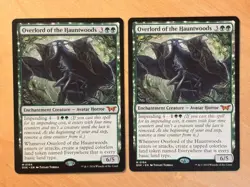 MTG Magic the Gathering 1x Overlord of the Hauntwoods Duskmourn House of Horror - Image 1