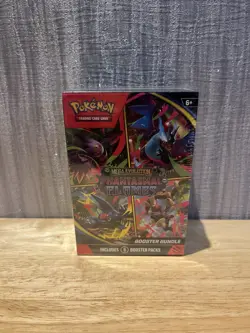 Pokemon TCG: Mega Evolution-Phantasmal Flames Booster Bundle (6 Packs) - Image 1