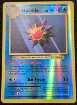 STARMIE 31/108 XY EVOLUTIONS REVERSE HOLO POKEMON TCG LP - Image 1