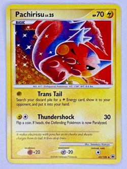 Pokemon Pachirisu 43/100 Majestic Dawn Regular Uncommon LP - Image 1