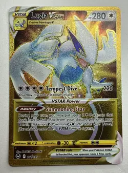 Pokemon TCG Lugia VSTAR Sword & Shield - Silver Tempest 211/195 Holo Secret Rare - Image 1