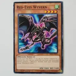 Red-Eyes Wyvern - SR02-EN010 - HP/DMG - Common - 1st ed - Yugioh - Image 1