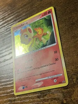 Chimchar Holo DP02 Diamond And Pearl Pokemon Card - Image 2
