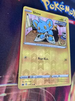 Shinx - 039/159 - Reverse Holo - Crown Zenith - NM/Pokemon Card - Image 1