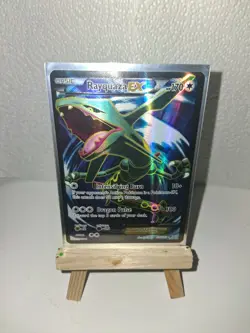 Pokemon TCG Rayquaza EX Full Art Ultra Rare Roaring Skies 2015 Card 104/108 RARE - Image 1