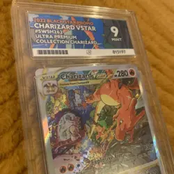 Charizard VSTAR SWSH262 Ace 9 2022 Black Star Promo Card Pokemon TCG - Image 2