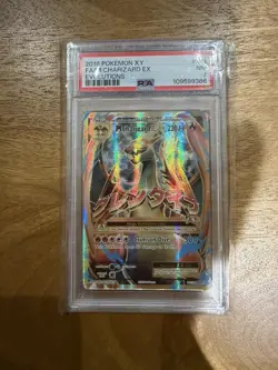 2016 POKEMON XY EVOLUTIONS #101 FULL ART/M CHARIZARD EX PSA 7 - Image 1