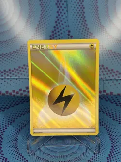Lightning Energy Reverse Holo Foil 2013 Pokemon Card NM - Image 1