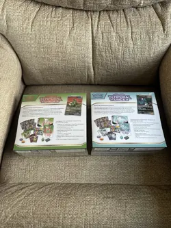 Lot of 2 Pokemon TCG Temporal Forces SV05 Elite Trainer Box Set Sealed New - Image 2