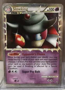 Slowking 85/90 Prime Undaunted Holo Rare Prime Pokemon TCG - Image 1