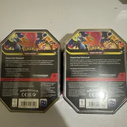 2 x Pokemon TCG Mega Charizard X Tin New Sealed 📦 - Image 2