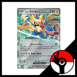 Pokemon TCG: Journey Together - 111/159 - Hop's Zacian Ex - Image 1