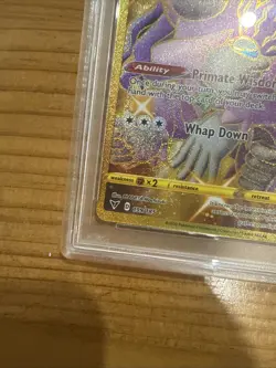 Pokemon Sword & Shield Vivid Voltage SECRET GOLD 199 ORANGURU PSA 8 NM-MT GRADED - Image 4