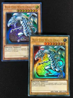 Yugioh Blue-Eyes White Dragon LC01-EN004 Ultra x2 (NM) - Image 1