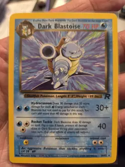 Dark Radicate, Dark Dragonite, Dark Blastoise Normal Pokemon Cards LP - Image 3