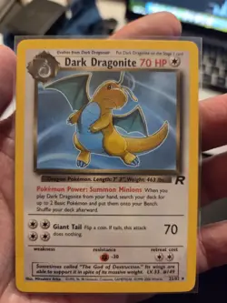 Dark Radicate, Dark Dragonite, Dark Blastoise Normal Pokemon Cards LP - Image 5