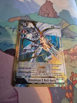 Omnimon X Anti-Body BT5-111 Near Mint Unplayed Digimon Card - Image 1