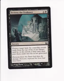 VINTAGE MAGIC THE GATHERING MTG 2012 DESTROY THE EVIDENCE 64/274 - Image 1