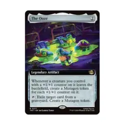 WotC Teenage Mutant Ninja Turtles The Ooze (Extended Art) (R) (Foil) NM - Image 1