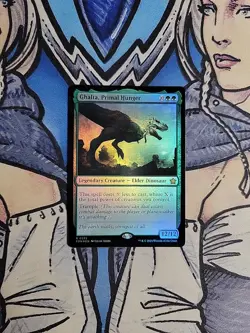 1x Ghalta, Primal Hunger FOIL - NM/M FDN Foundations MTG Magic - Image 1